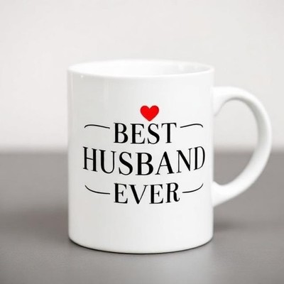 Coffee cup gift for husband best husband ever relationship appreciation