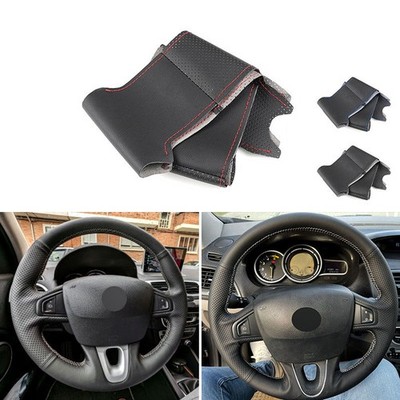 Car Steering Wheel Leather Cover For Renault Megane 3 Scenic 3 Kangoo 2 Fluence