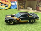 Vintage Hot Wheels Hot Ones Gold GHO 1979 Black Ford Torino Stocker #3