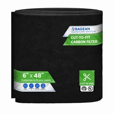 Cut to Fit Activated Carbon Filter Sheet 6”X48” - Air for Purifiers Window Vent