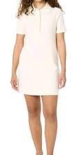 NWT Women's The Drop Tenise Polo Mini Sweater Dress Shortsleeve Buttons Collar