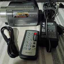 Sony Handycam DCR-SR220 Camcorder - For Parts Or Repairs