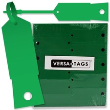 Green Self-Locking Arrow Key Tags 1,000 per Pack Size 4 1/2" X 3/4" Green