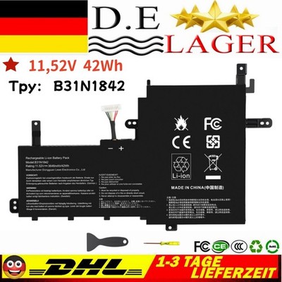  42Wh Akku für Asus VivoBook 15 F513 M513 K513 S513 X513 S15 S531F B31N1842