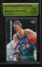 BAS 1993-94 Upper Deck Special Edition Shawn Bradley #181 Authentic Auto ur8