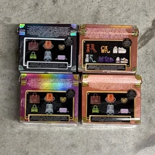 Rainbow High Shadow High 3 Mini Handbags & 1 Shoes Studio Mystery