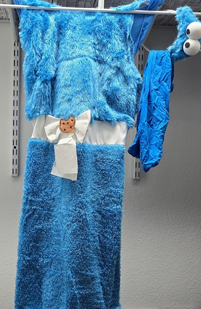 Sesame Cookie Monster Sassy Adult Costume