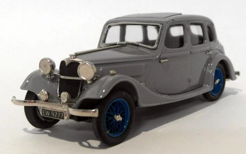 Lansdowne Models 1/43 Scale LDM91 - 1936 Riley Adelphi Saloon - Grey - Image 4 of 4