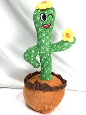 Dancing Talking Cactus Mimicking Toy,Talking Repeat Singing Sunny Cactus Toy