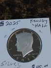 2025 S SILVER PROOF Kennedy Half Dollar 99.9% Silver Gem Proof