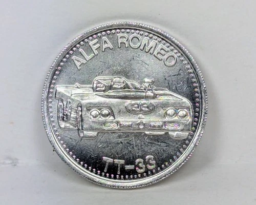Hot Wheels Redline 1972 Alfa Romeo TT-33 Shell’s Coin Game Token