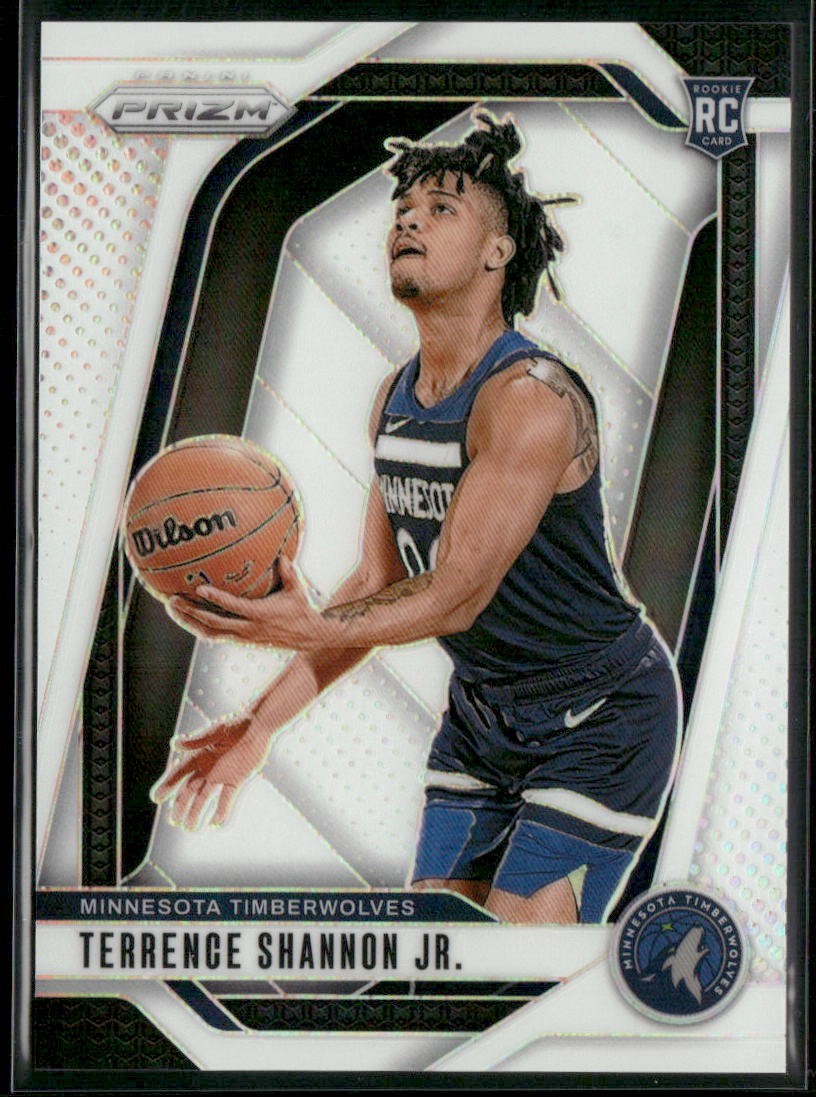 2024-25 Panini Prizm #224 Terrence Shannon Jr. Prizms White #/175