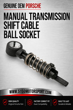 Genuine Porsche Boxster 911 Cayman Manual Transmission Shift Cable Ball Socket