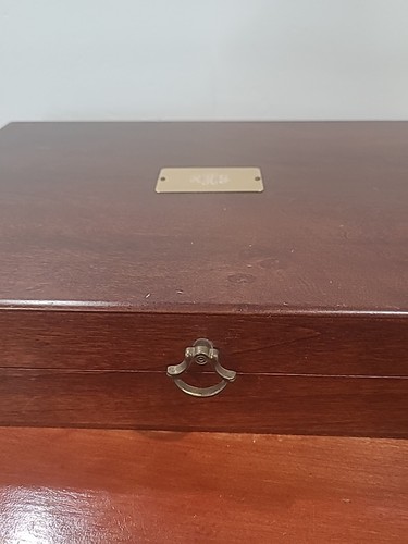 1941 Set 28 Teile Original Precious Rogers Deluxe Teller Silberbesteck mit Etui - Bild 11 von 22