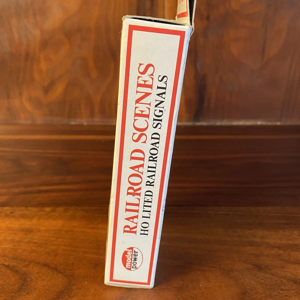 Model Power 1679 HO Scale Railroad Signal Brass Parts & 4 Way Wired Switch NIB - Image 4 of 4