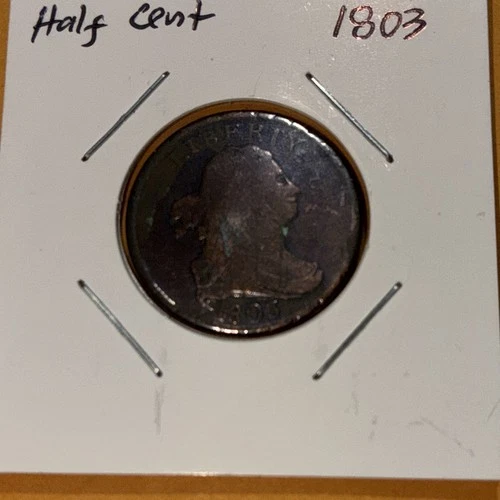 1803-P Half Cent — photo from another recent sale