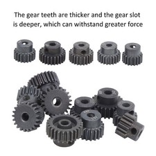 10Pcs 16T 25T 7075 48P RC Car Motor Gear Pinion for 1/8 1/10 Brushless Motor