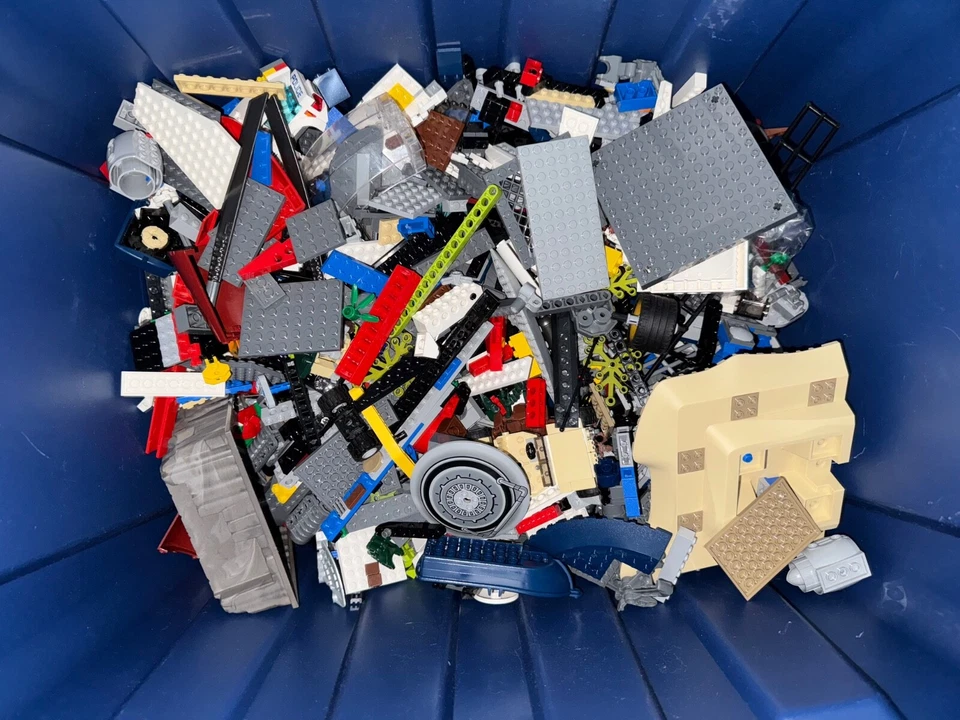 LEGO a granel 5 libras lotes de discos Lego surtidos aleatorios piezas y más Foto 2 de 4