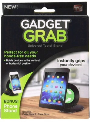 BRAND NEW Gadget Grab Mobile Device Stand Seen On TV Universal Tablet Phone