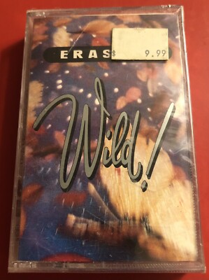 ERASURE wild CASSETTE 1989 SEALED NEW Vintage CASSETTE Sire NO CUTOUT