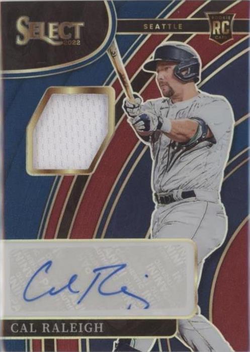 2022 Panini Select - Rookie Jersey Autographs Cal Raleigh #RJA-CR Tri ...