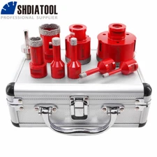 9pcs Diamond Drilling Drill Bits Kit Hole Saw for Ceramic Tile M14 Thread Cutter