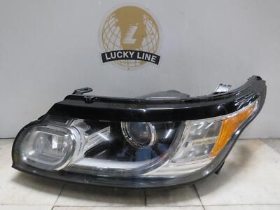 14 15 16 17 RANGE ROVER SPORT Left Headlight W/O Adptv 1 Broken Tab OEM LR057274