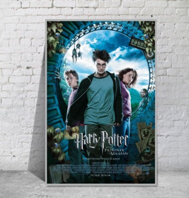Harry Potter und der Gefangene von Askaban (2004) Film POSTER Plakat  -128b