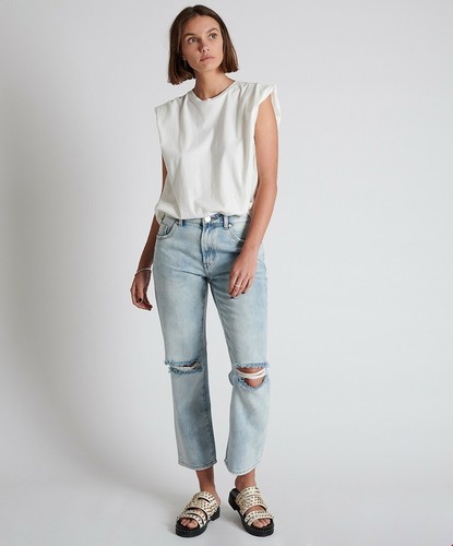 ONE TEASPOON Wilde Blue Truckers Jeans 