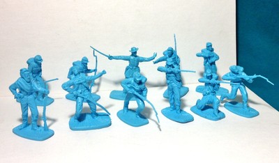 blue toy soldiers