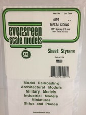 Evergreen EV4529 Sheet 15x30cm spacing 2.5mm 0.38mm modeling