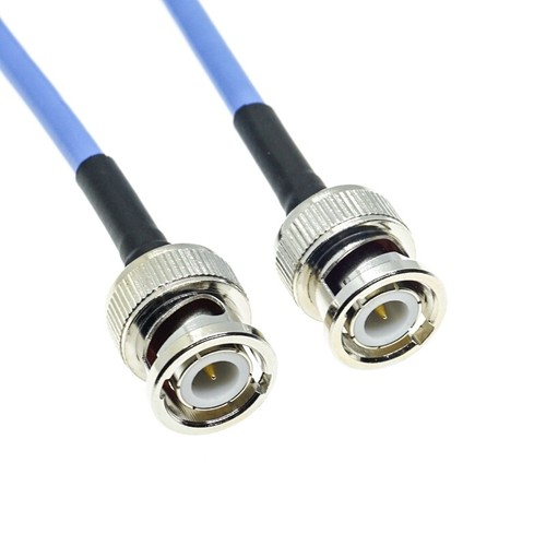BNC male to BNC male connector lot 0.086" RG405 Semi flexible rigid RF cable B - Picture 3 of 4