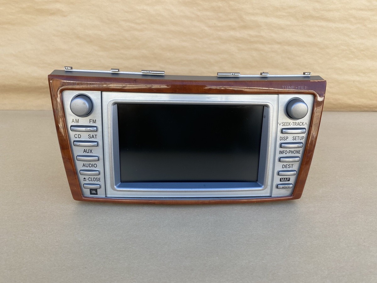 10-11 Toyota Camry OEM GPS Navigation CD Changer Radio Touch