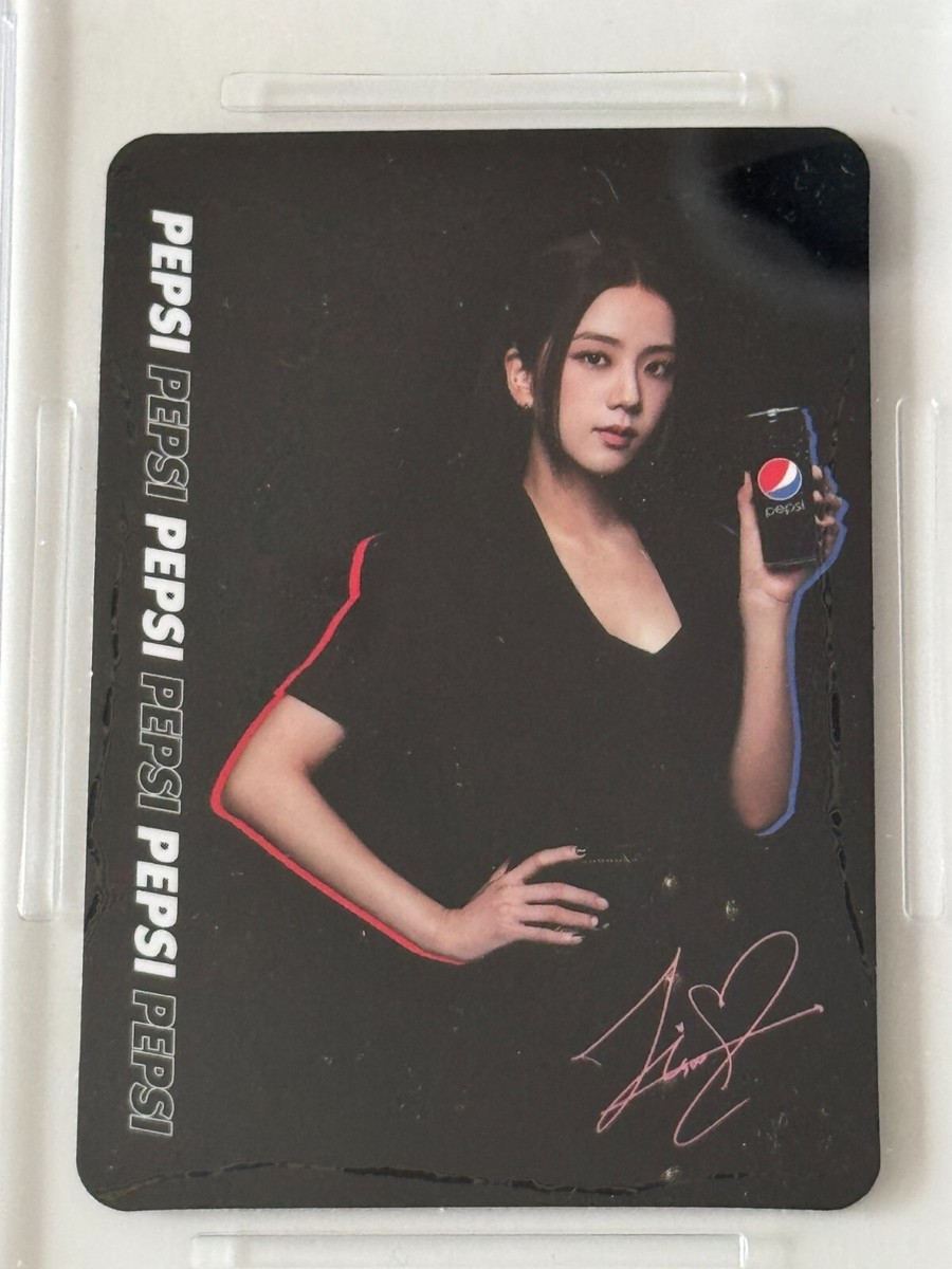 2021 Pepsi X 블랙핑크 BLACKPINK 김지수 JISOO Kim Ji Soo Photocard