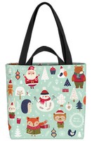 Winter Schneemann Tasche Nikolaus Tiere Weihnachten Schnee Winter Weihnachtsman