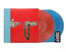 RUN THE JEWELS - RTJ2 Turntable Lab Exclusive Red/Blue Swirl Vinyl OBI TTL RTJ 2