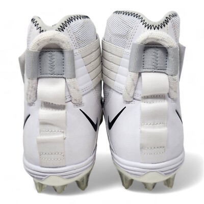 Nike Force Savage Elite 2 Football Cleats Men's Sz 8.5 White Black