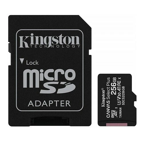 Kingston 256GB Canvas Select Plus Micro SD Memory Card SDCS2/256GB — 第 2/3 张图片