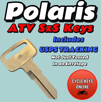 Polaris ATV keys Cut by Code replacement key made to codes 3101-3150 | eBay