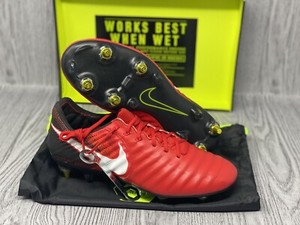 Nike Tiempo Legend VII SG-Pro ACC Flyknit Soccer Cleat Mens 917805-616 |  eBay