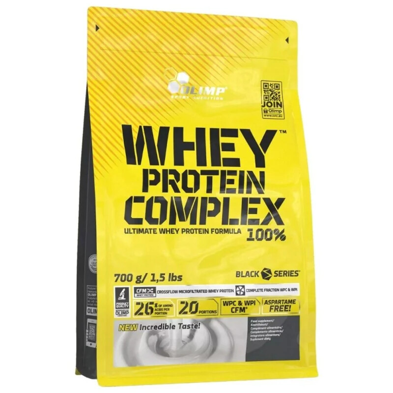 Olimp Whey Protein Complex 100%, caramello salato, 700 g