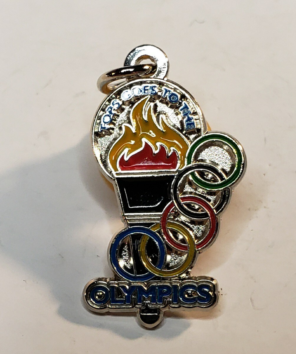 TOPS KOPS Weight Loss Award Enamel Charm / Pendant "Tops goes to the