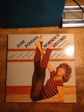 Jane Fonda's Workout Record, Double LP; 33RPM VG/VG Columbia C-38055