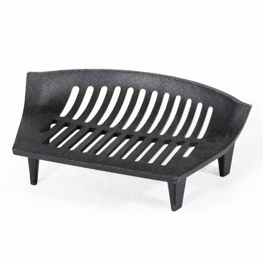 VERDELOOK Braciere da caminetto in ghisa, 38x27x12 cm, arredo interni