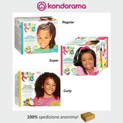 JUST FOR ME! SOFT & BEAUTIFUL JUST FOR ME RELAXER KIT STIRAGGIO DISTRICANTE PER CAPELLI AFRO