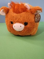 Aurora Spudsters Hamish the Highland Cow Plush Toy 10" NWT