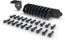 Black Hardware Clamp Vise Kit 10 Rafter Clips 20 Owt Lock No Pre Drilling Needed