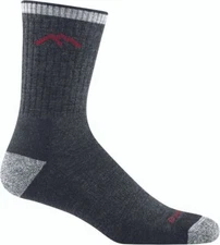 Darn Tough 1466 BLACK Merino Wool Men's Hiker Micro Crew Midweight Hiking Sock