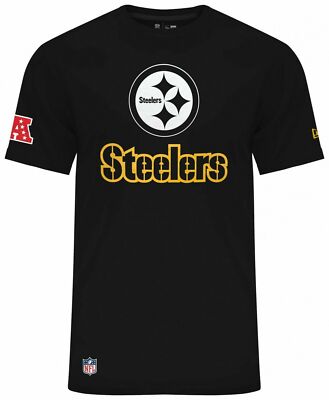 Pittsburgh Steelers T- Shirt NFL Football New Era Shirt Größe medium 