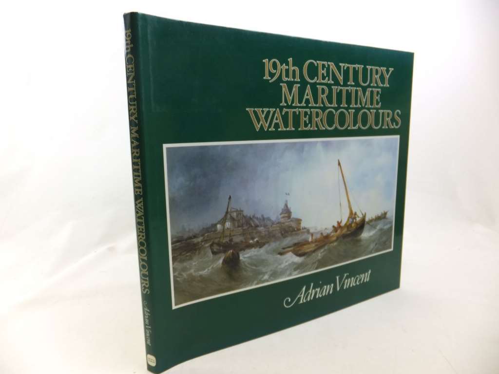 19th Century Maritime Watercolours, Vincent, Adrian, Excellent Book